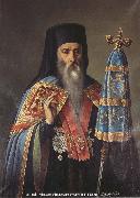 Nicolae Grigorescu The Metropolitan Bishop Sofronie Miclescu painting